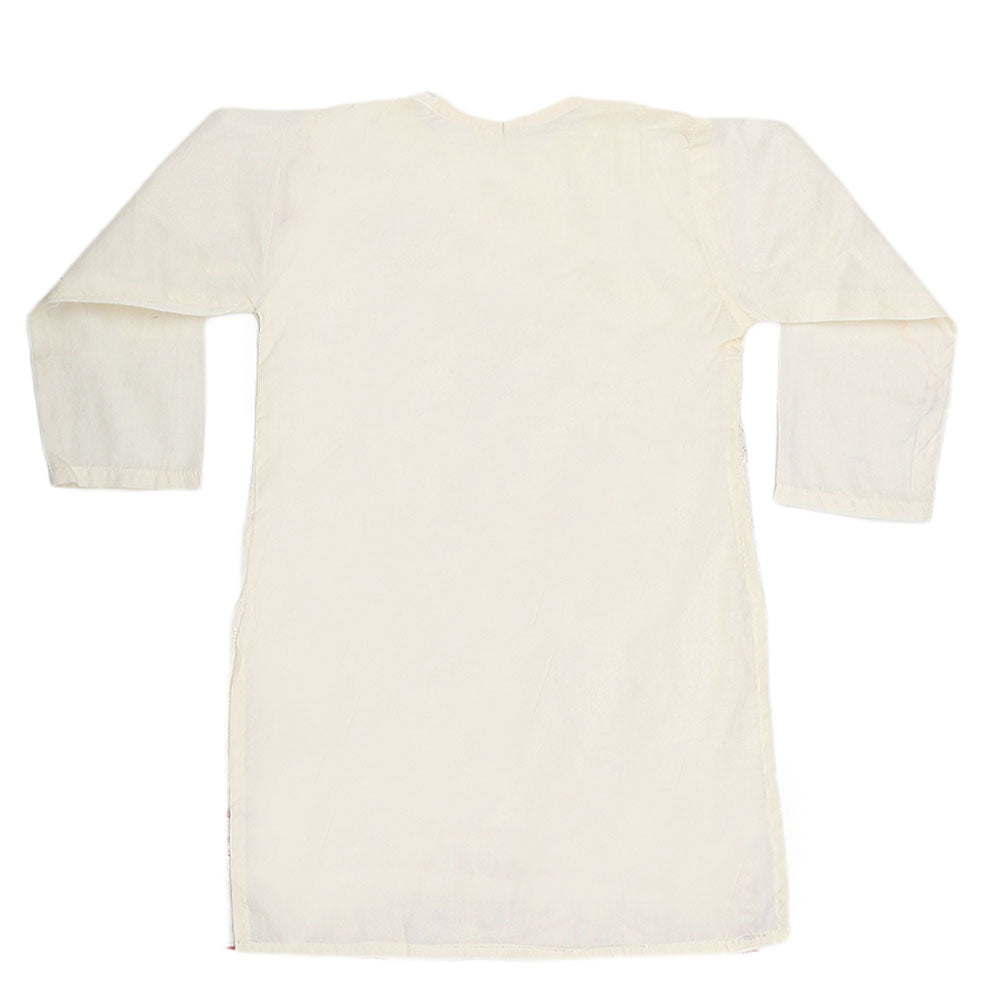 Girls Embroidered 2 Piece Suit - Fawn, Kids, Girls Sets And Suits, Chase Value, Chase Value