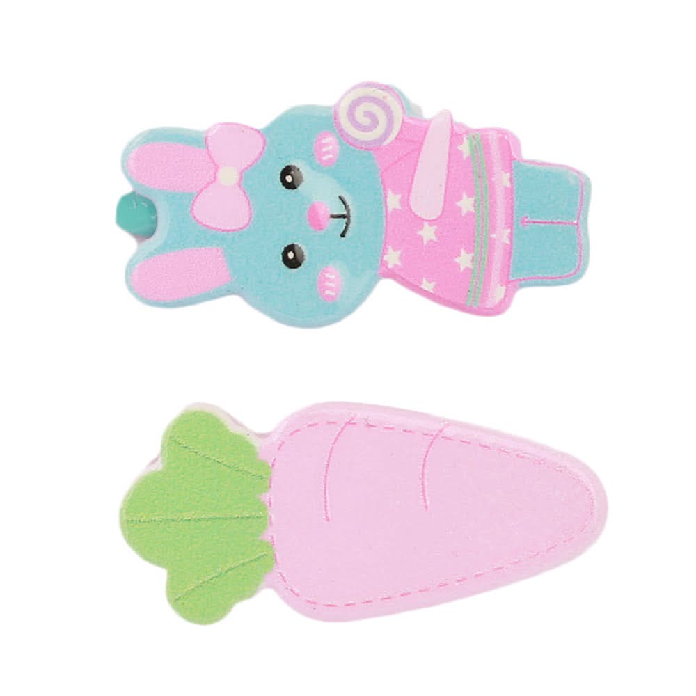 Girls Hair Pin 2 Pcs - Pink, Kids, Hair Accessories, Chase Value, Chase Value