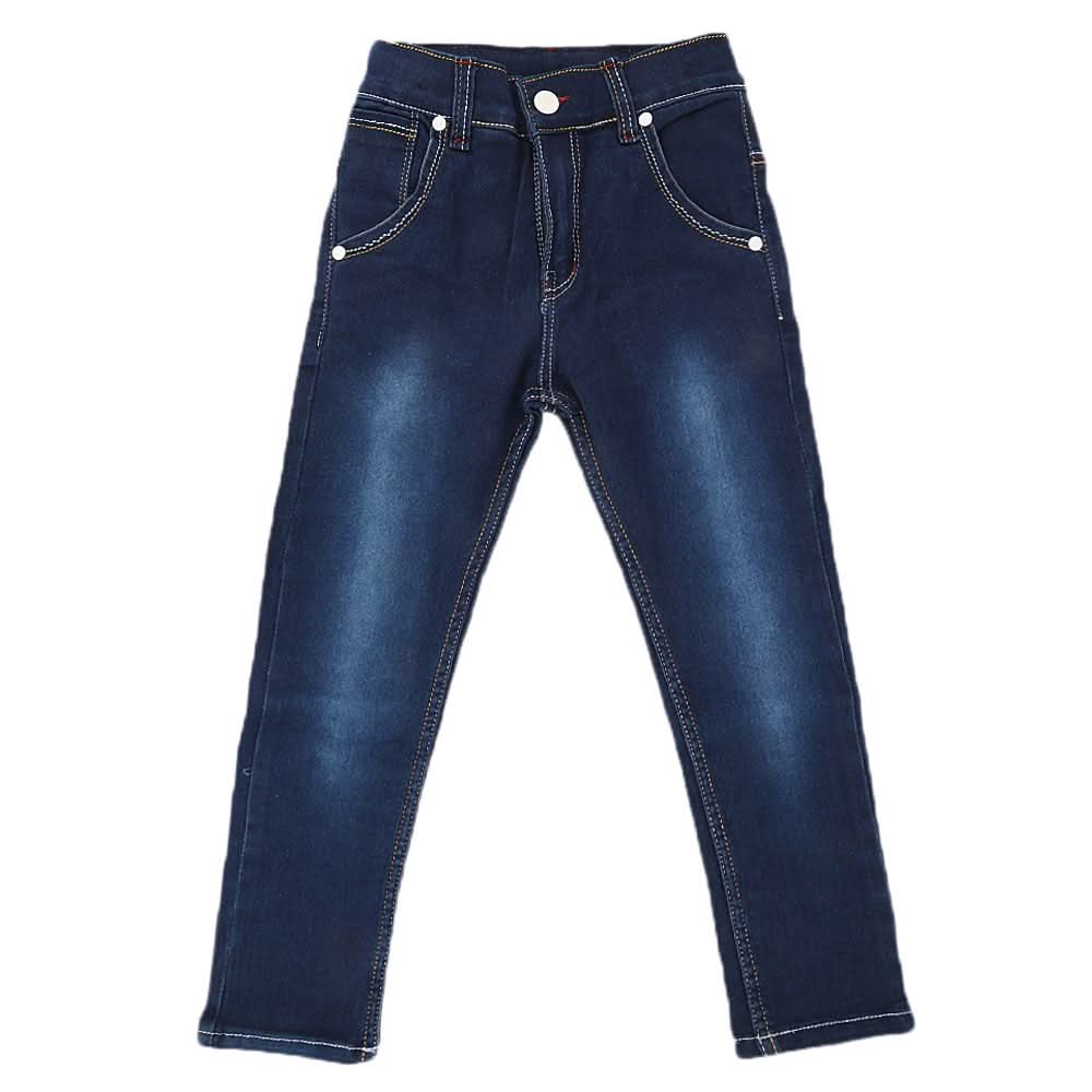 Boys Denim Pant - Dark Blue, Kids, Boys Pants, Chase Value, Chase Value