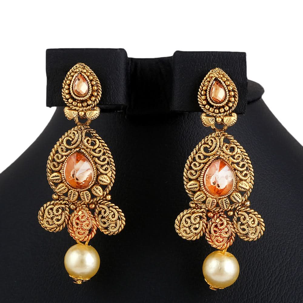 Women's Fancy Jewellery Set - Golden - test-store-for-chase-value