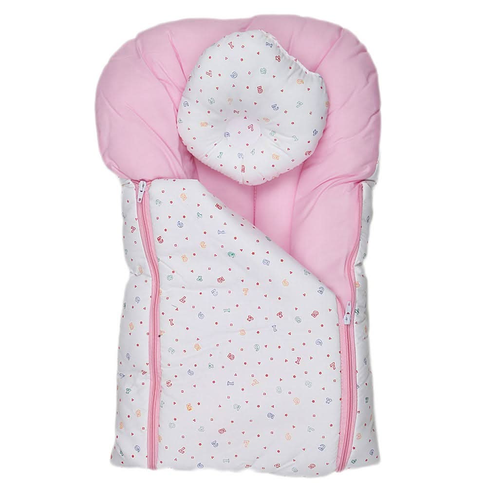 Newborn Sleeping Bag With Pillow - White, Kids, Sleeping Bags, Chase Value, Chase Value