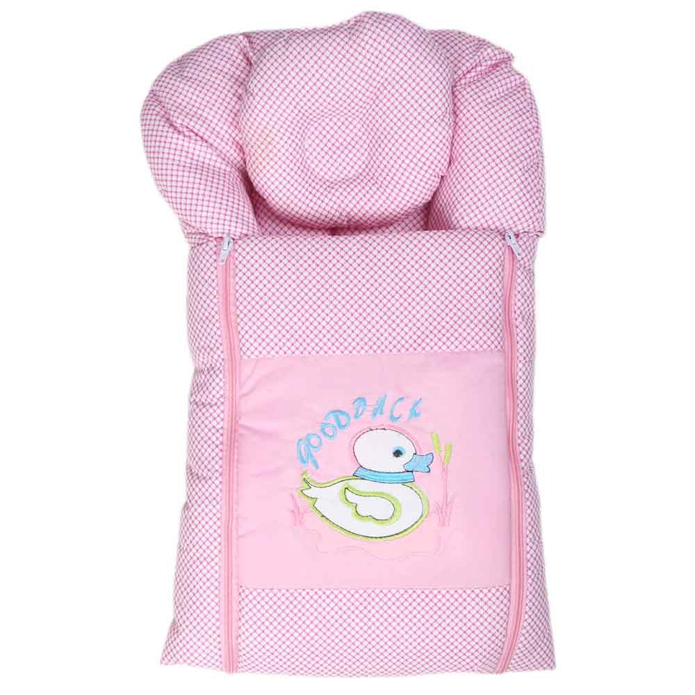 Newborn Sleeping Bag With Pillow - Pink, Kids, Sleeping Bags, Chase Value, Chase Value