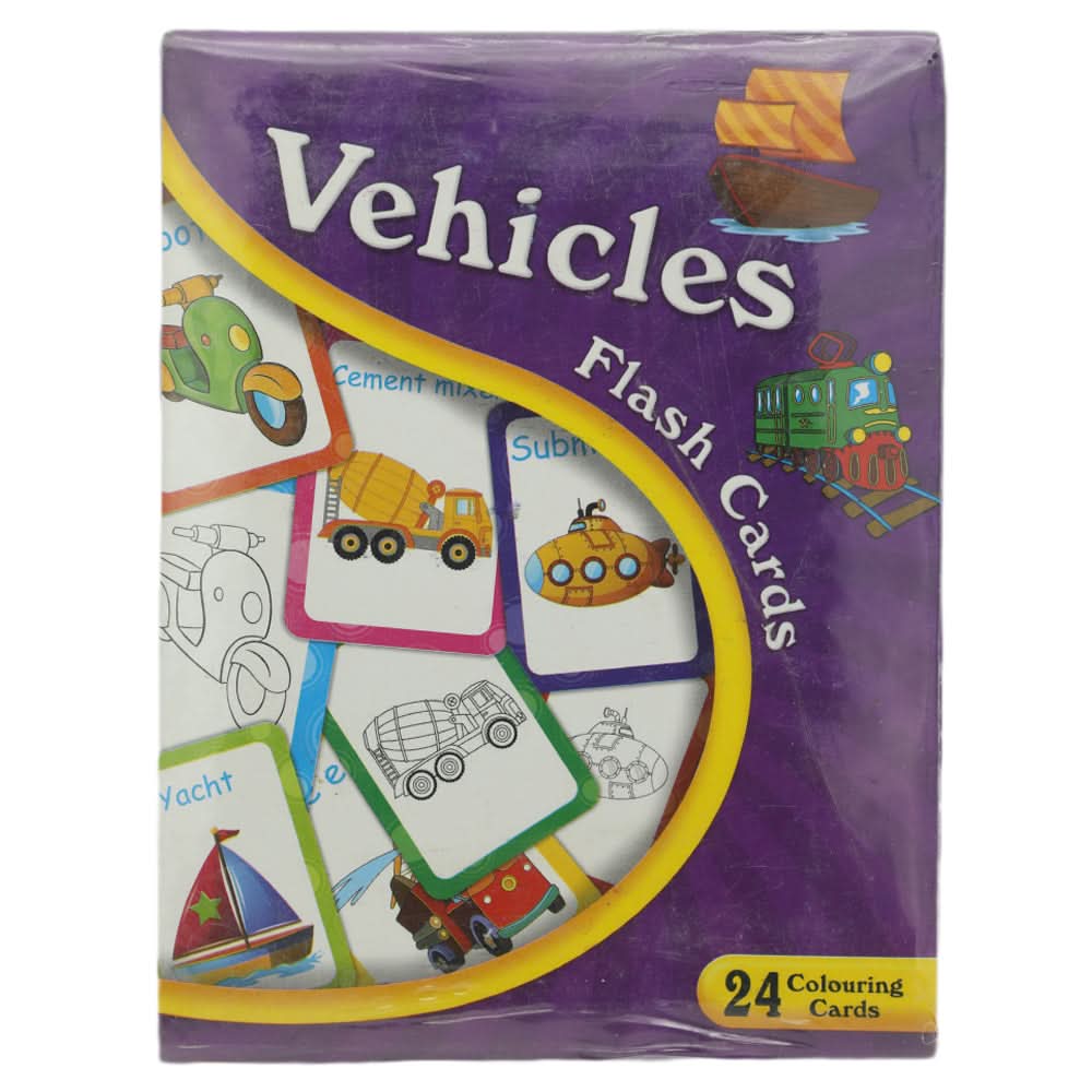 Flash Cards - Purple, Kids, Kids Educational Books, Chase Value, Chase Value