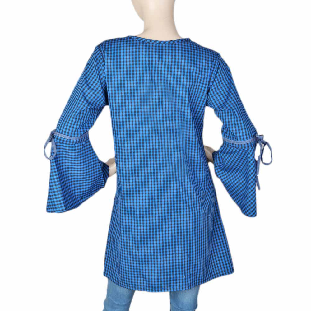 Women's Embroidered Stripe Top - Blue, Women, T-Shirts And Tops, Chase Value, Chase Value