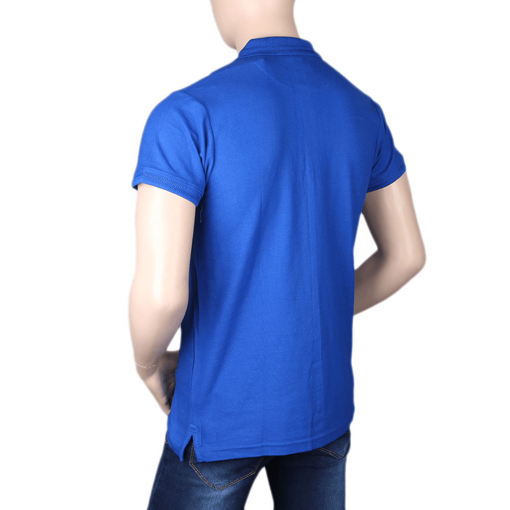 Men's Half Sleeves T-Shirt - Royal Blue, Men, T-Shirts And Polos, Chase Value, Chase Value