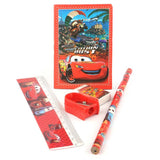 Cars 2 Stationery Set 5 Pcs - Red, Kids, Pencil Boxes And Stationery Sets, Chase Value, Chase Value
