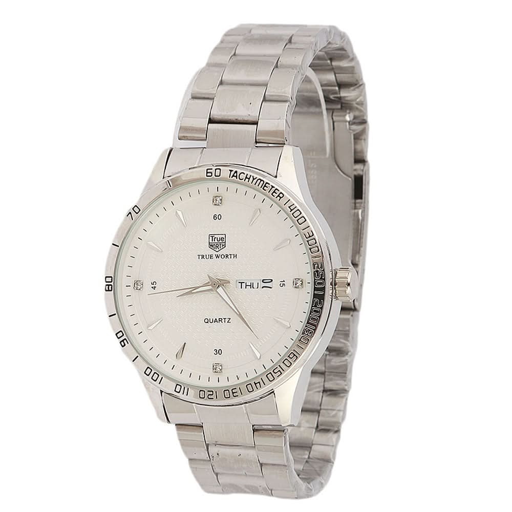 Men's wrist watch - White, Men, Watches, Chase Value, Chase Value