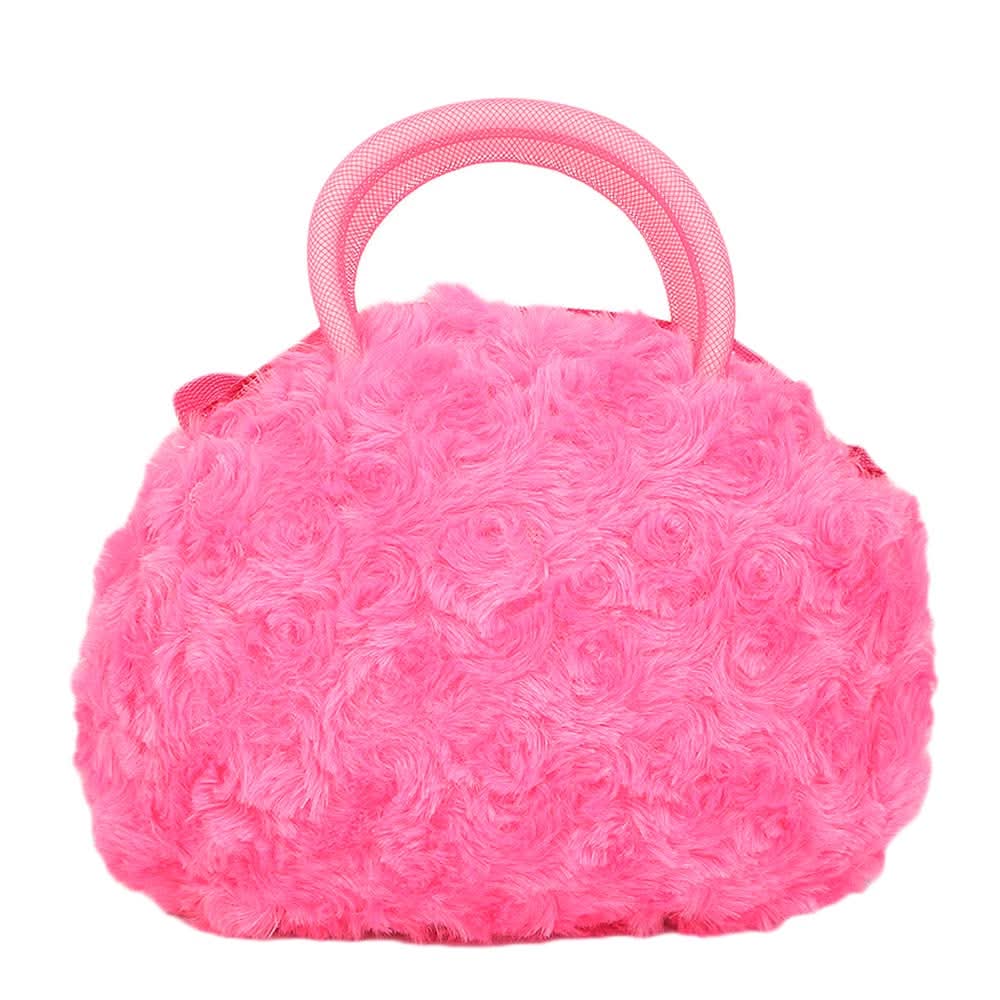 Girls Stuffed Bags 854 (851) - Dark Pink, Kids Clothes, Chase Value, Chase Value