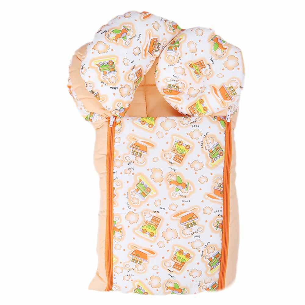 Newborn Sleeping Bag 7 Pcs Set - Peach, Kids, Sleeping Bags, Chase Value, Chase Value