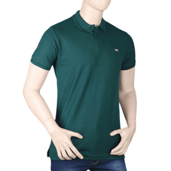 Men's Half Sleeves T-Shirt - Green, Men, T-Shirts And Polos, Chase Value, Chase Value