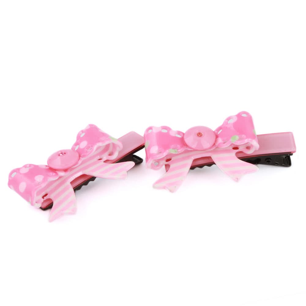Girls Hair Pin 2 Pcs - Pink, Kids, Hair Accessories, Chase Value, Chase Value