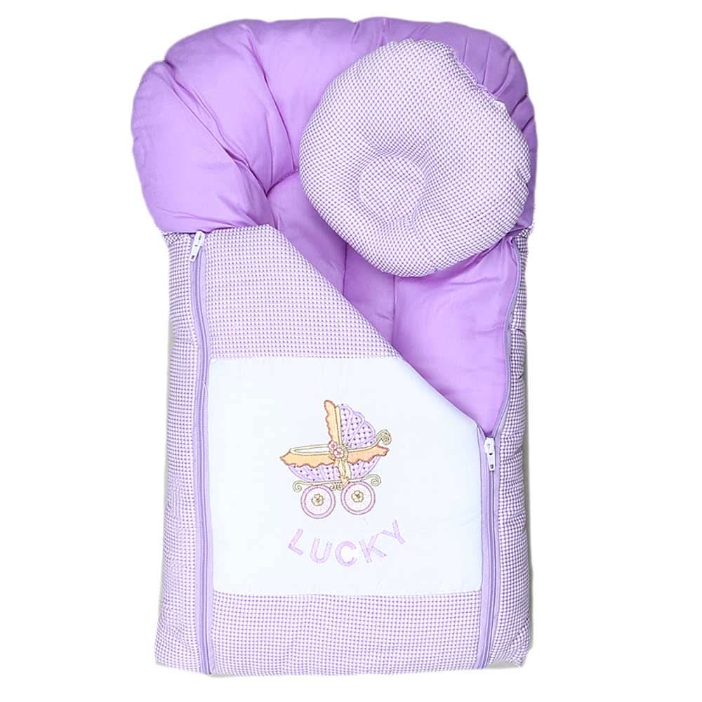 Newborn Sleeping Bag With Pillow - Purple, Kids, Sleeping Bags, Chase Value, Chase Value