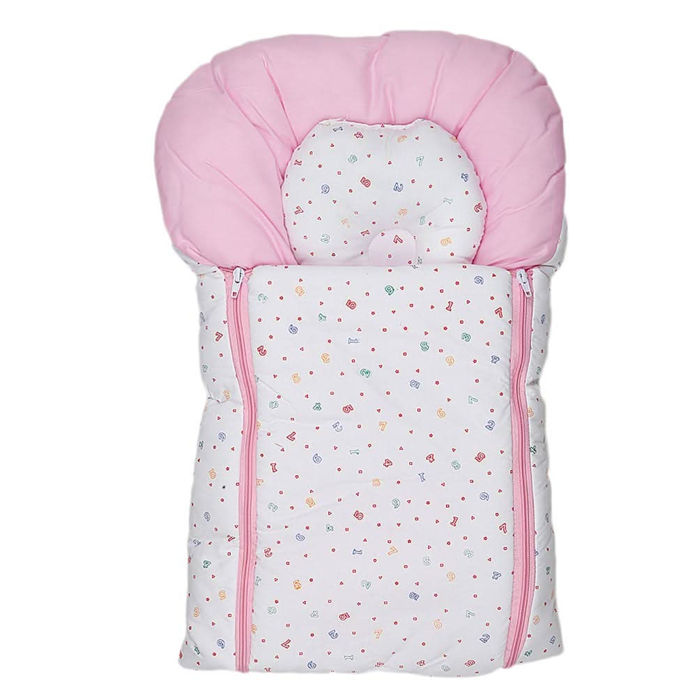 Newborn Sleeping Bag With Pillow - White, Kids, Sleeping Bags, Chase Value, Chase Value