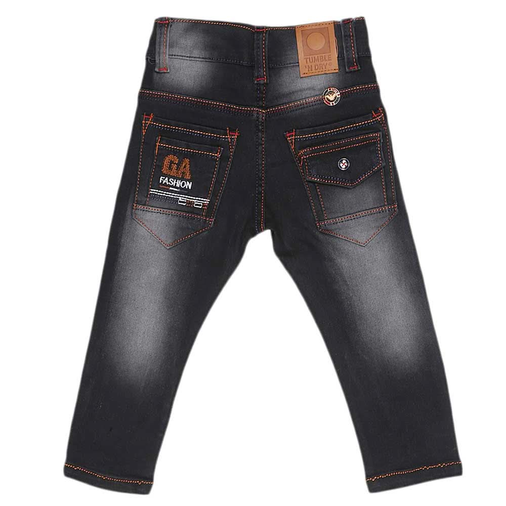 Boys Denim Pant - Black, Kids, Boys Pants, Chase Value, Chase Value