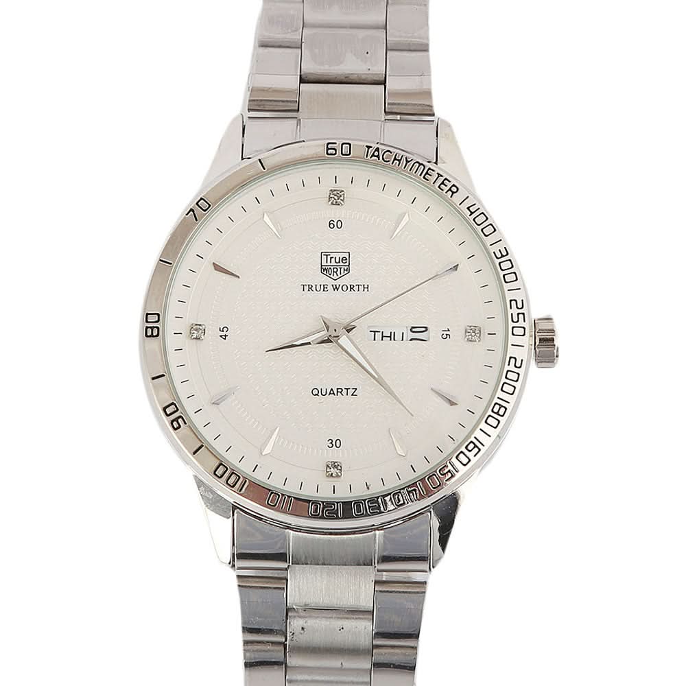 Men's wrist watch - White, Men, Watches, Chase Value, Chase Value