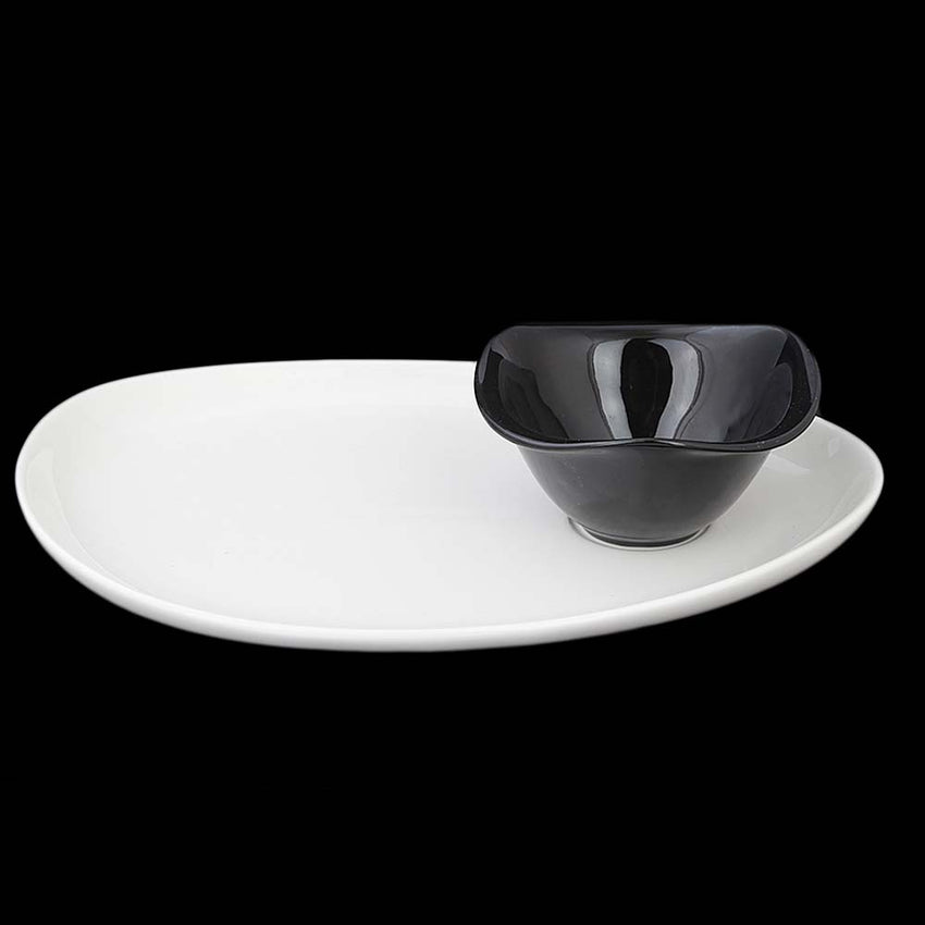 Royal Plate With Bowl - White, Home & Lifestyle, Serving And Dining, Chase Value, Chase Value