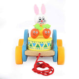 Wooden Car - Blue, Kids, Non-Remote Control, Chase Value, Chase Value