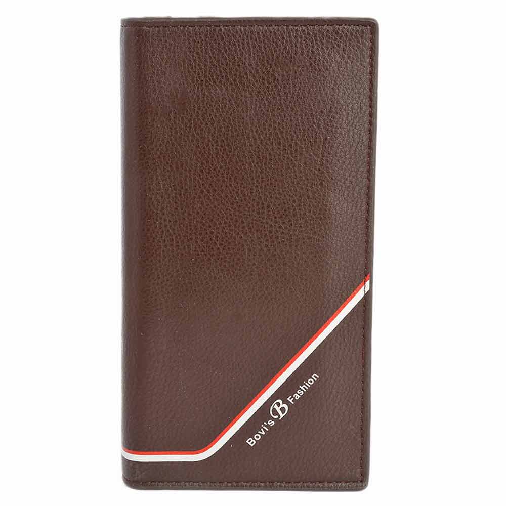 Men's Cheque Book Wallet - Coffee, Men, Wallets, Chase Value, Chase Value