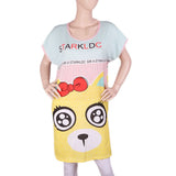 Women's Night Long T Shirt - Multi, Women, Night Suit, Chase Value, Chase Value