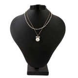 Women's Fancy Chain Locket - Golden - White, Women, Chains & Lockets, Chase Value, Chase Value