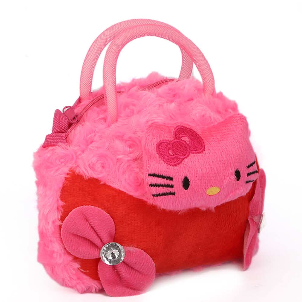 Girls Stuffed Bags 854 (851) - Dark Pink, Kids Clothes, Chase Value, Chase Value