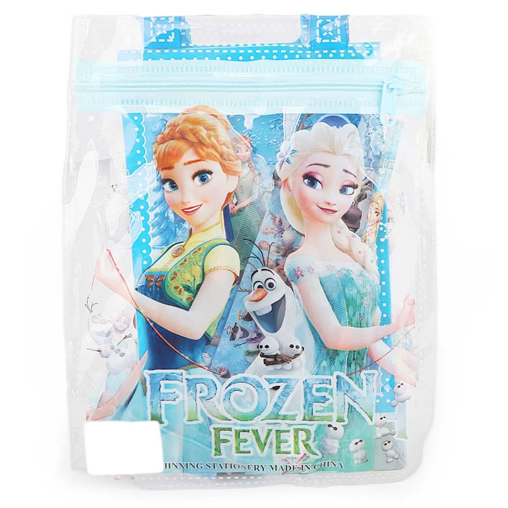 Frozen Stationery Set 5 Pcs - Blue, Kids, Pencil Boxes And Stationery Sets, Chase Value, Chase Value
