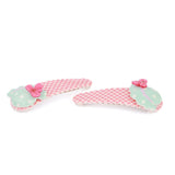 Girls Hair Pin 2 Pcs- Peach, Kids, Hair Accessories, Chase Value, Chase Value
