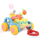 Wooden Car - Blue, Kids, Non-Remote Control, Chase Value, Chase Value