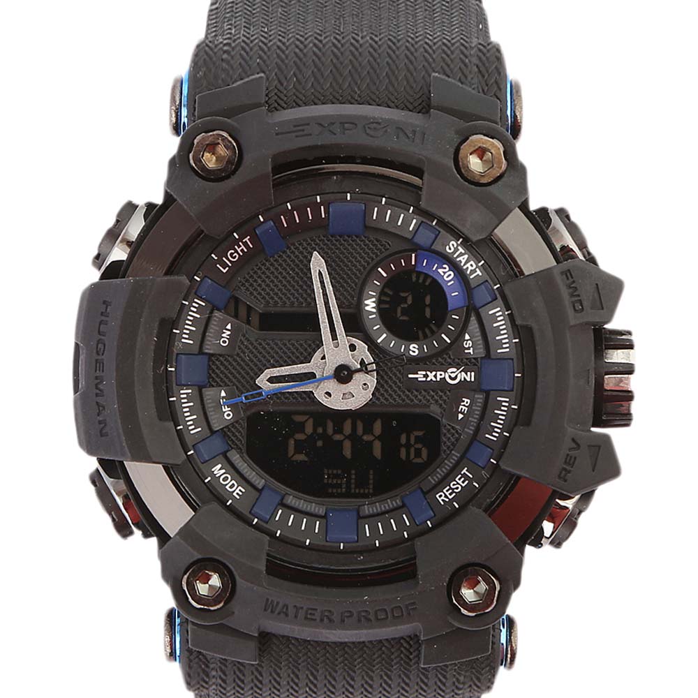 Men's Wrist Watch - Black, Men, Watches, Chase Value, Chase Value