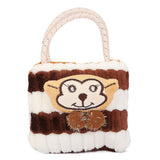 Girls Stuffed Bags 859 (851) - Brown, Kids Clothes, Chase Value, Chase Value