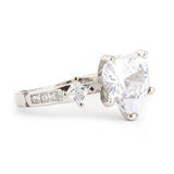 Women's Fancy Stone Ring - Silver - test-store-for-chase-value