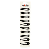 Girls Hair Pins 10 Pcs - Black, Kids, Hair Accessories, Chase Value, Chase Value