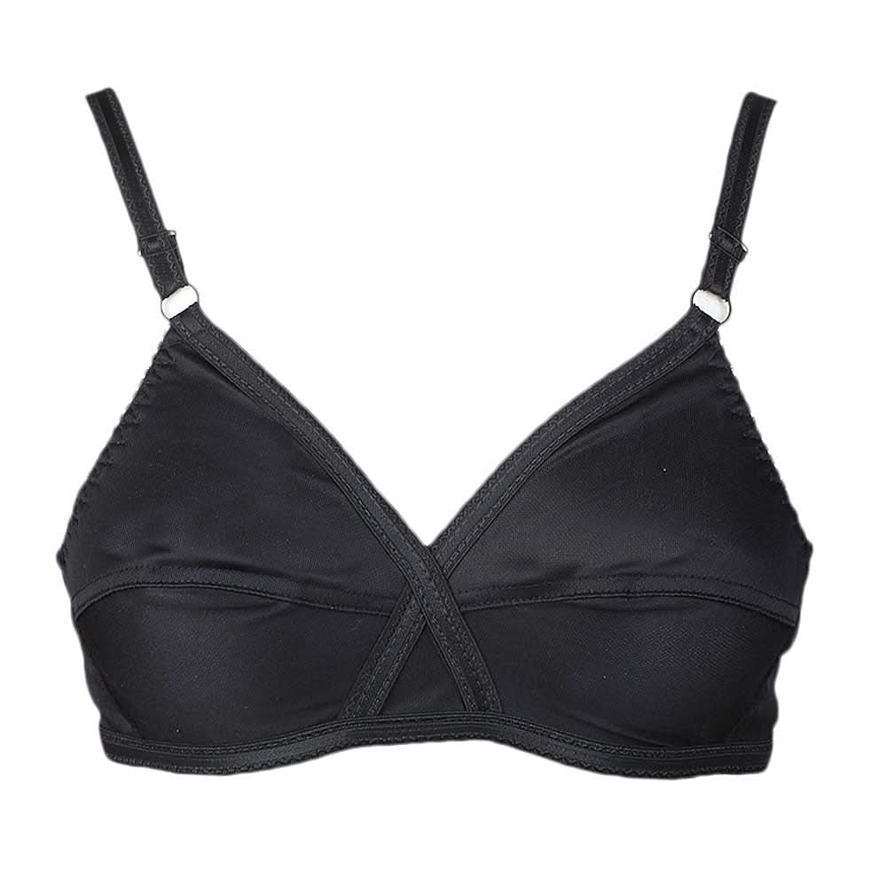 Women's Cotton Bra - Black, Women, Bras, Chase Value, Chase Value