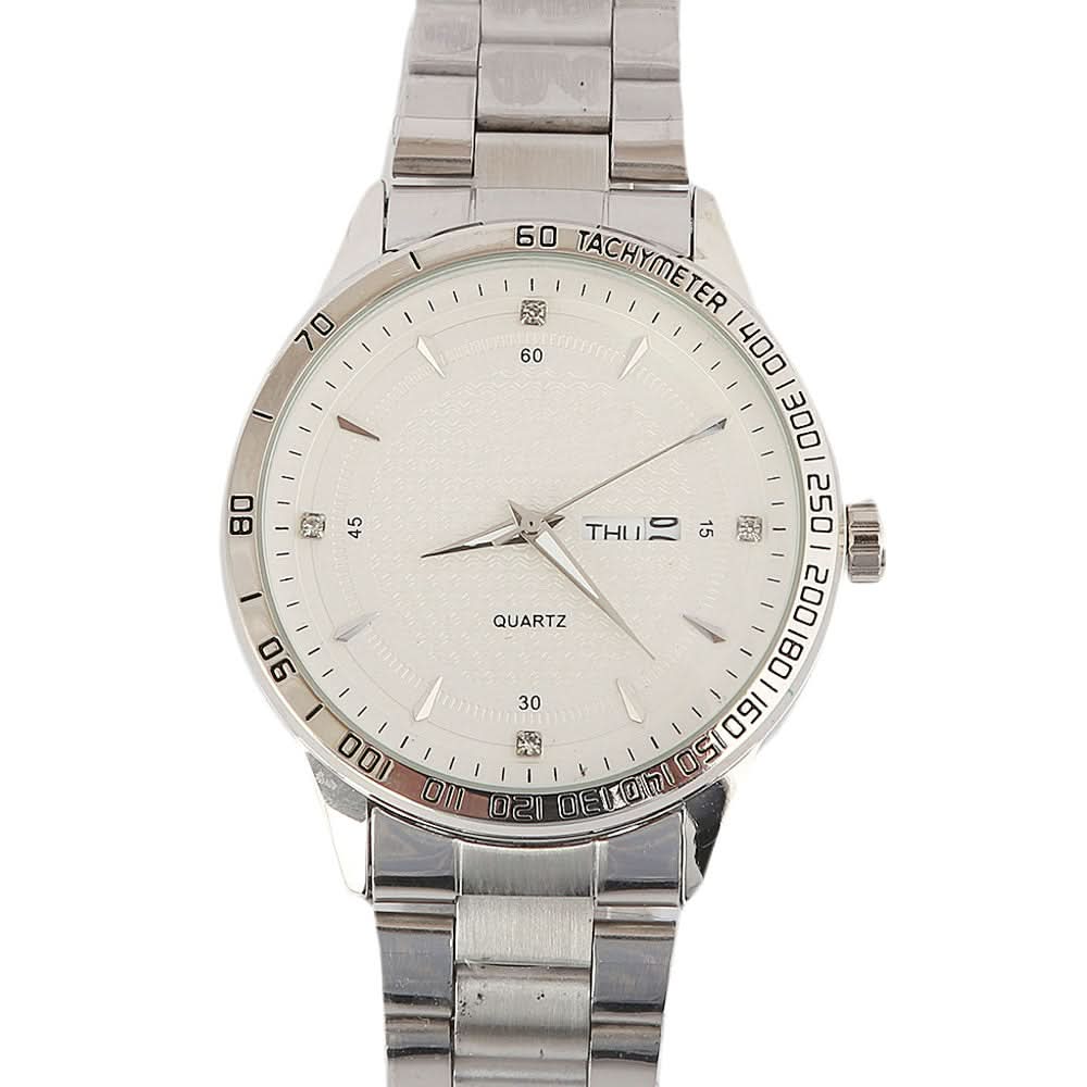 Men's wrist watch - White, Men, Watches, Chase Value, Chase Value
