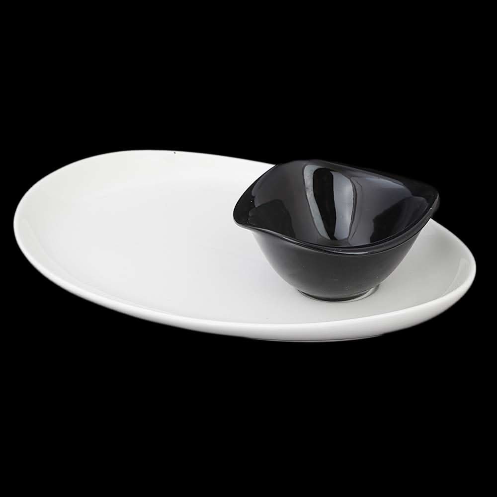 Royal Plate With Bowl - White, Home & Lifestyle, Serving And Dining, Chase Value, Chase Value