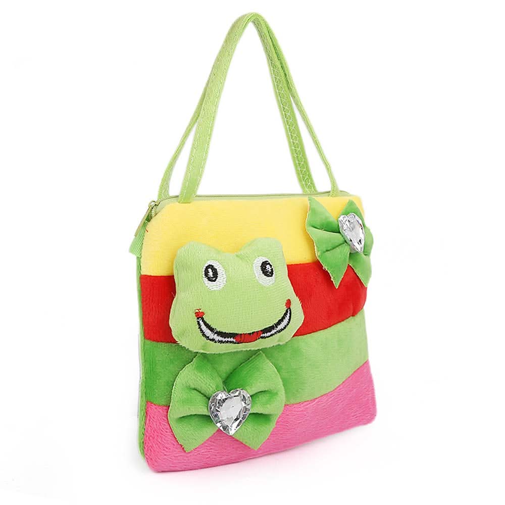 Girls Stuffed Bags 857 (851) - Green, Kids Clothes, Chase Value, Chase Value