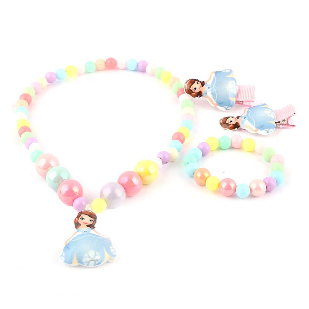 Girls Mala Gift Set - Pink, Kids, Jewellery Sets, Chase Value, Chase Value