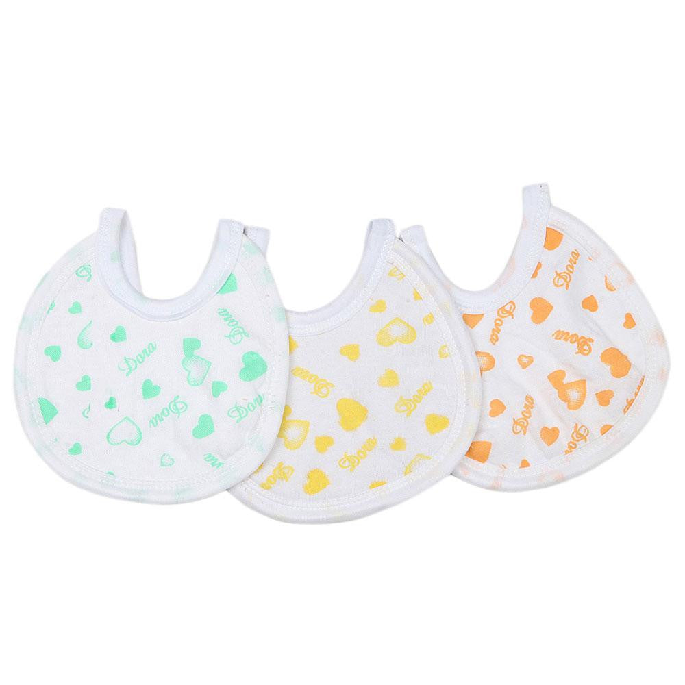 Newborn Bib Set 3 Pcs - Multi - test-store-for-chase-value