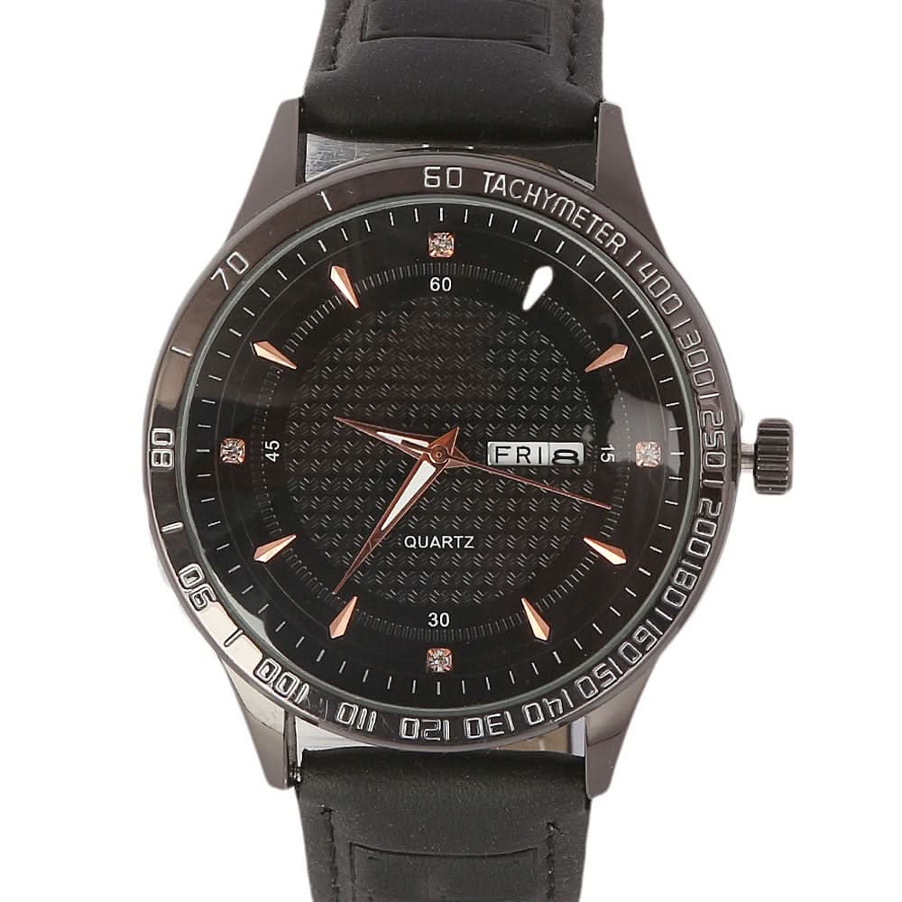 Men's wrist watch - Black, Men, Watches, Chase Value, Chase Value