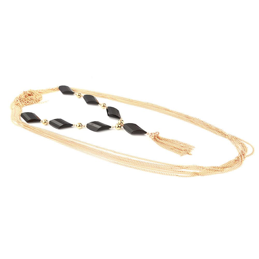 Women's Long Mala - Golden, Women, Chains & Lockets, Chase Value, Chase Value
