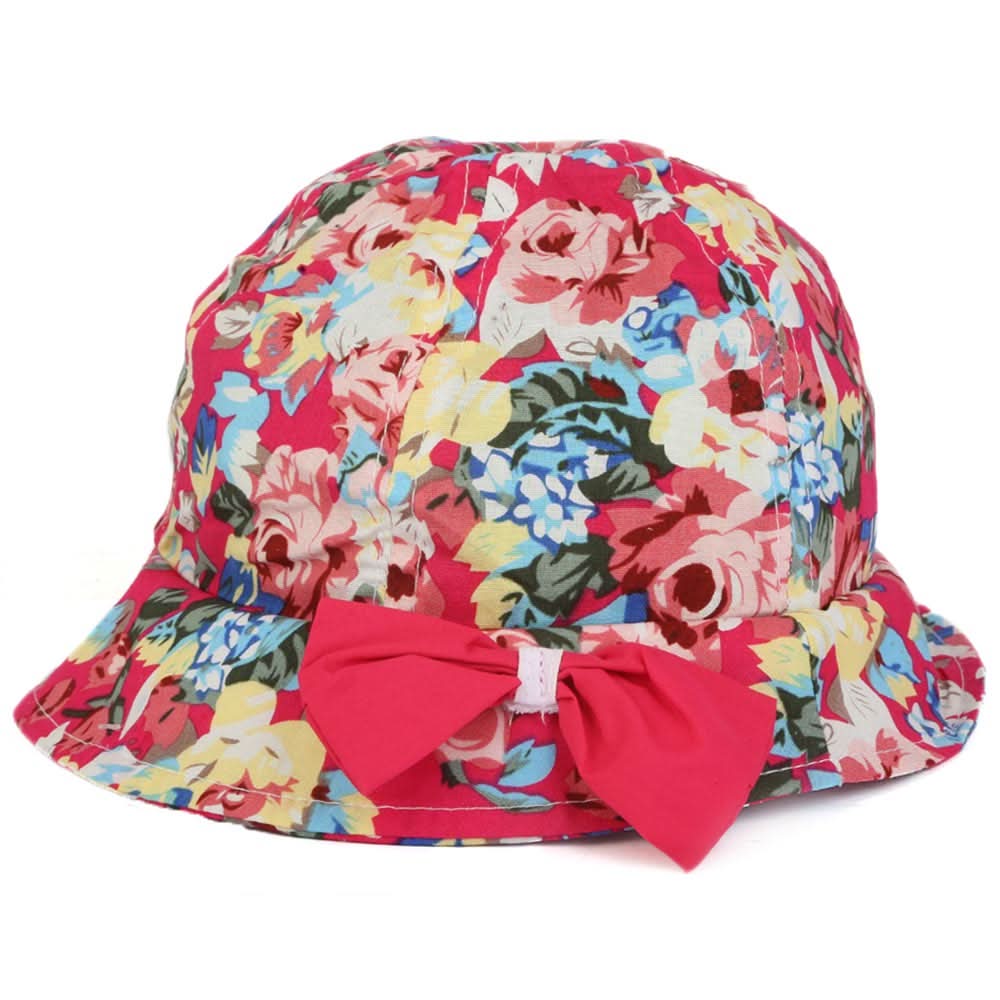 Girls Floppy Cap - Pink, Kids, Girls Caps And Hats, Chase Value, Chase Value