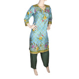 Women's Printed Lawn 2 Pcs Stitched Suit - Multi, Women, Shalwar Suits, Chase Value, Chase Value