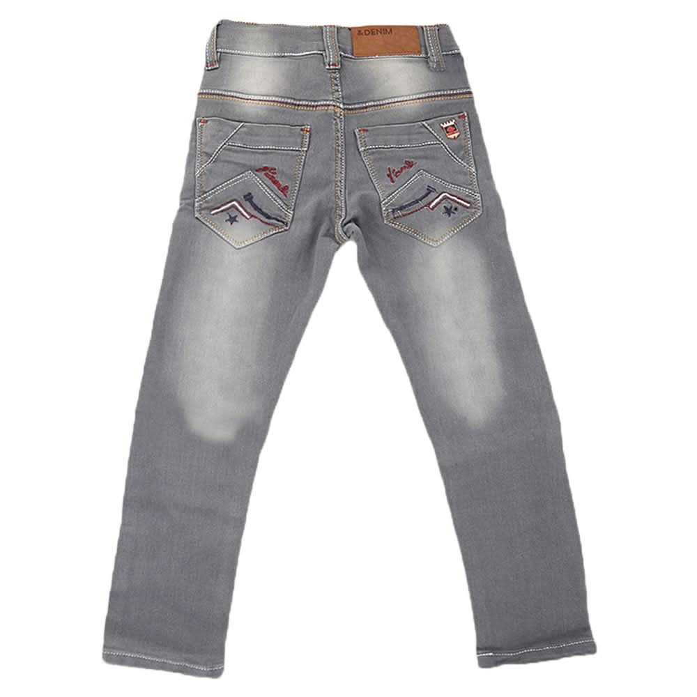 Boys Denim Pant - Grey, Kids, Boys Pants, Chase Value, Chase Value
