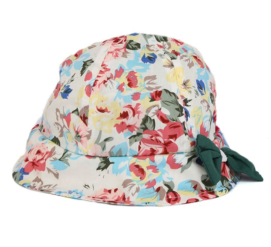 Girls Floppy Cap - Green, Kids, Girls Caps And Hats, Chase Value, Chase Value