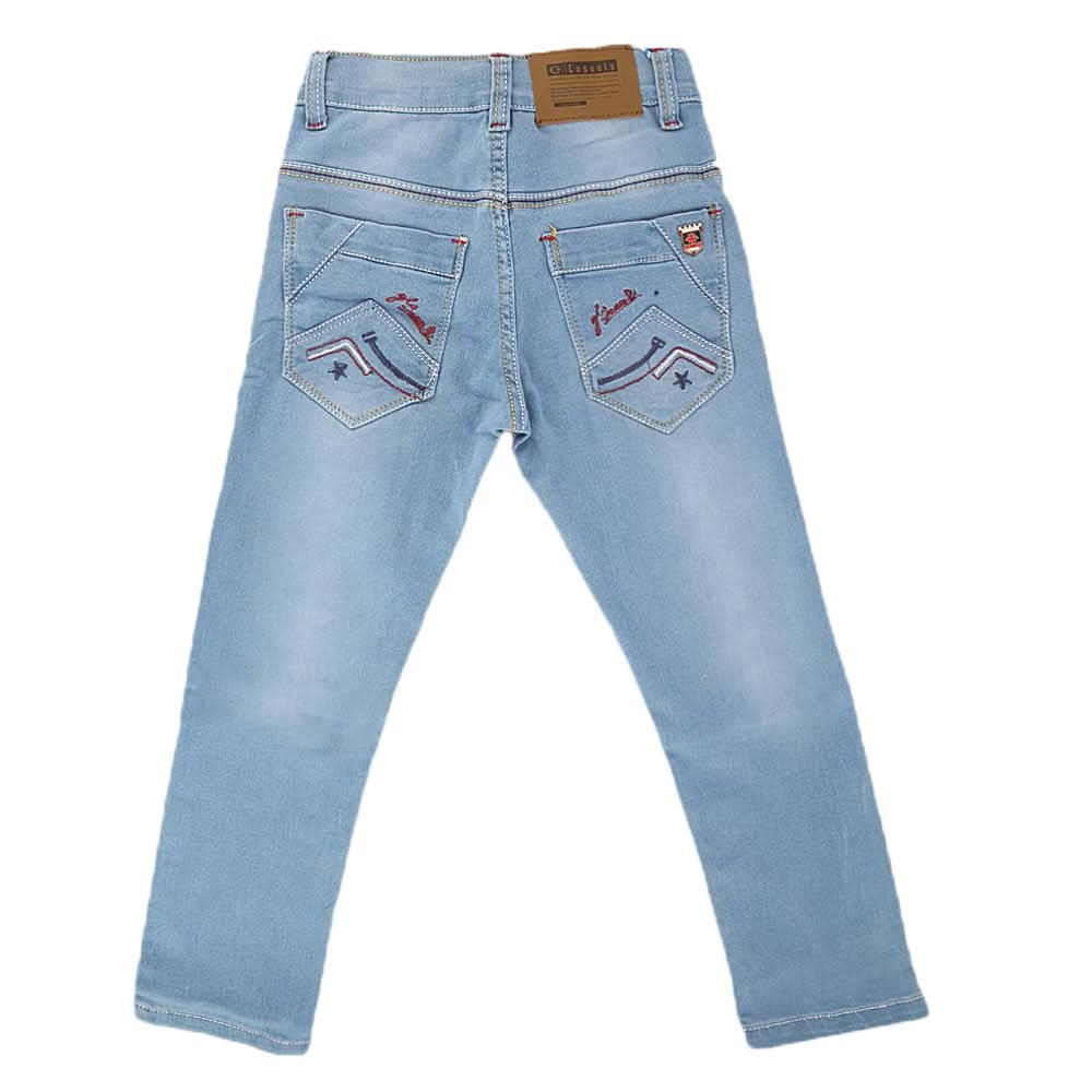 Boys Denim Pant - Light Blue, Kids, Boys Pants, Chase Value, Chase Value