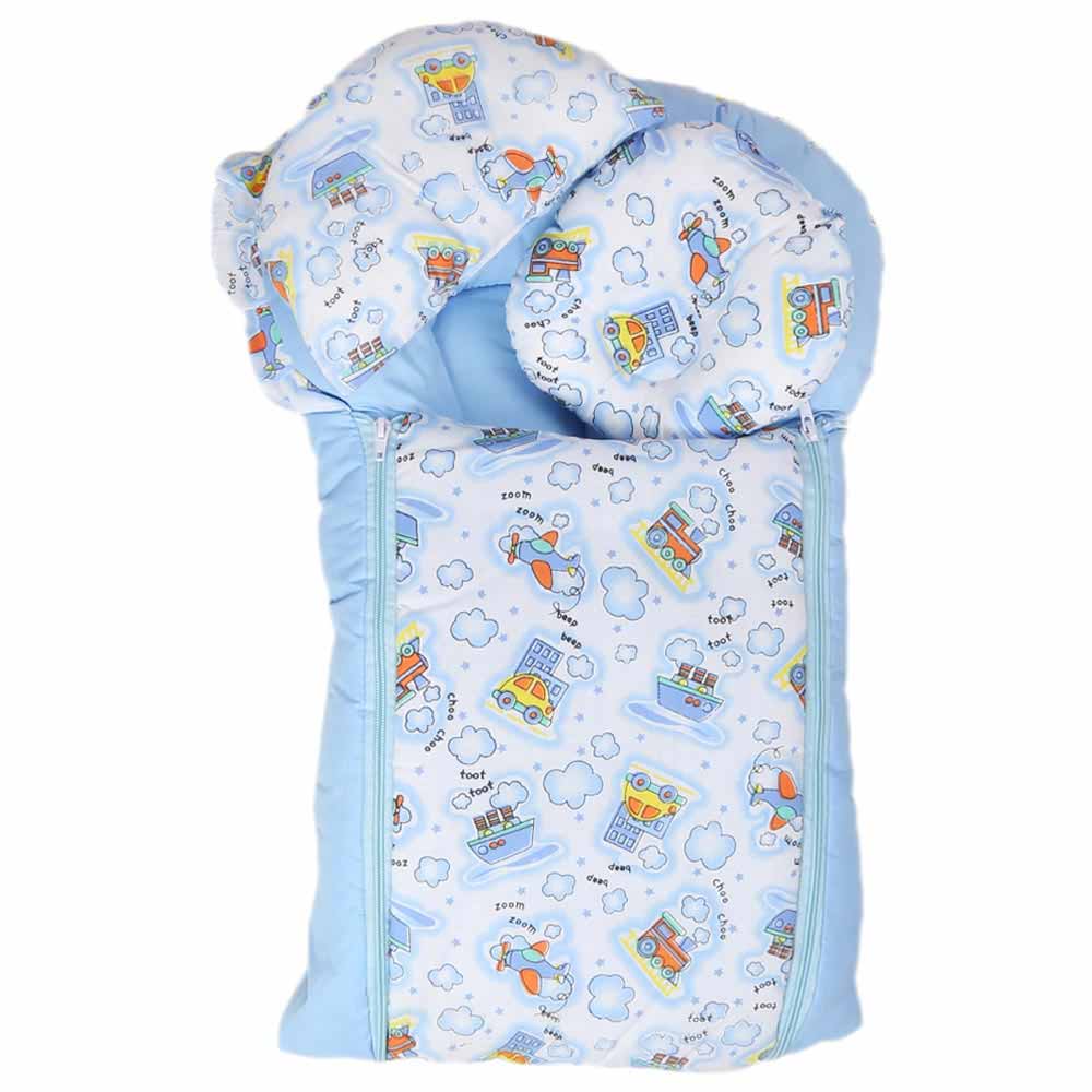 Newborn Sleeping Bag 7 Pcs Set - Blue, Kids, Sleeping Bags, Chase Value, Chase Value