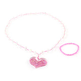 Girls Mala - Dark Pink, Kids, Jewellery Sets, Chase Value, Chase Value