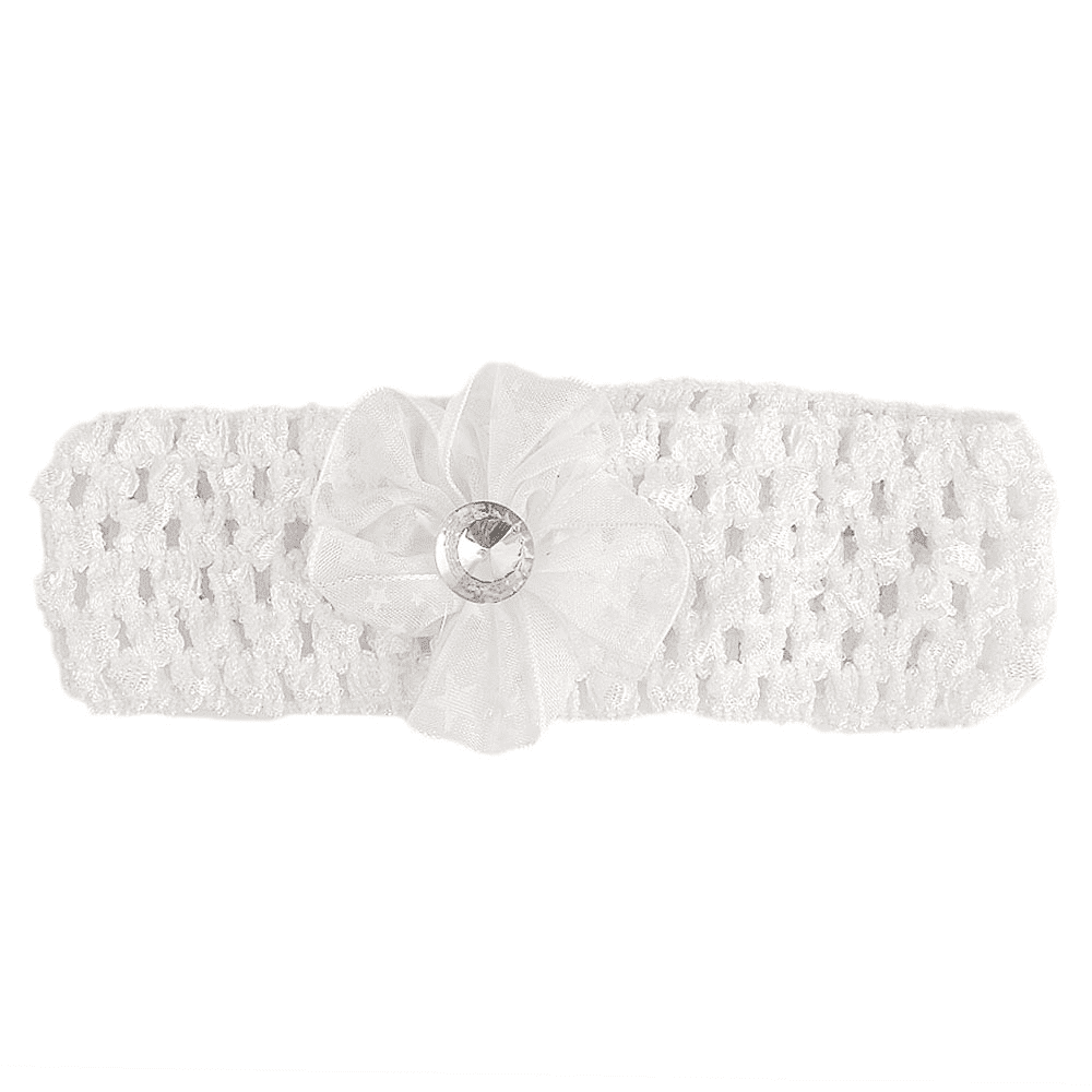 Girls Headband - White - test-store-for-chase-value