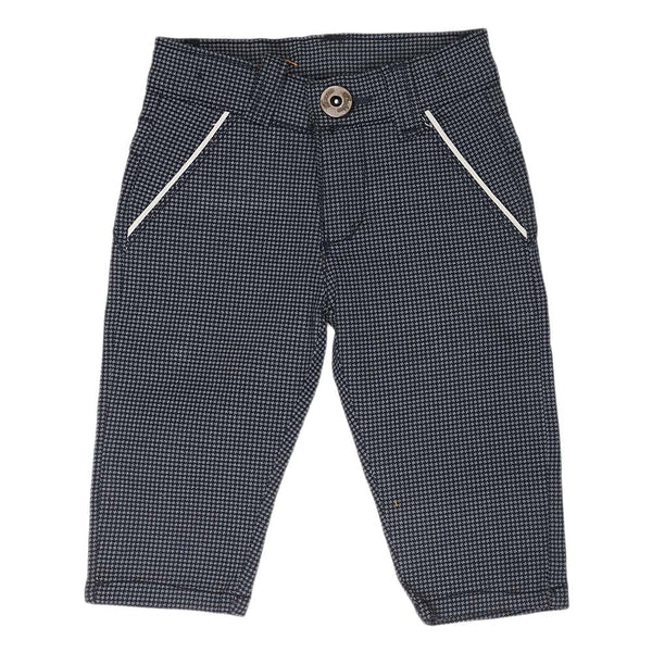 Newborn Boys Cotton Pant - Navy Blue - Black, Kids, NB Boys Shorts And Pants, Chase Value, Chase Value