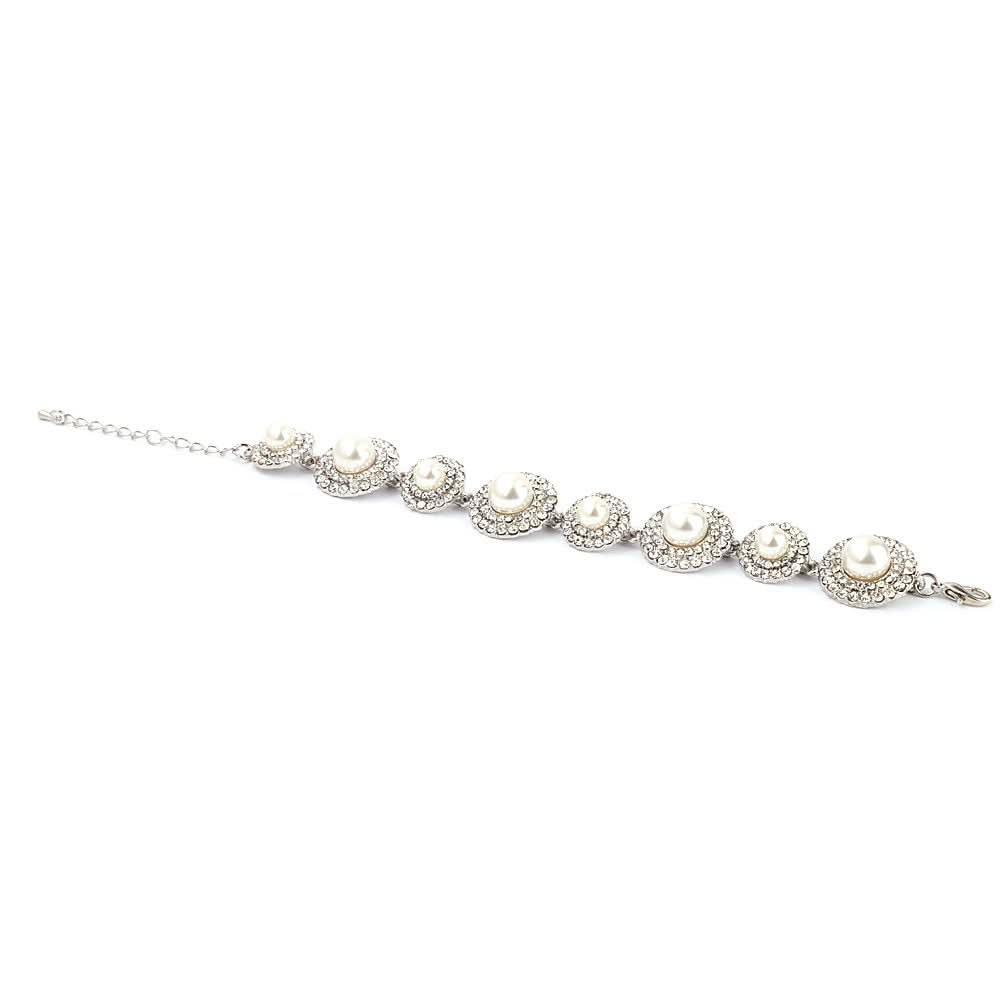 Women's Fancy Bracelet - White, Women, Bangles & Bracelets, Chase Value, Chase Value
